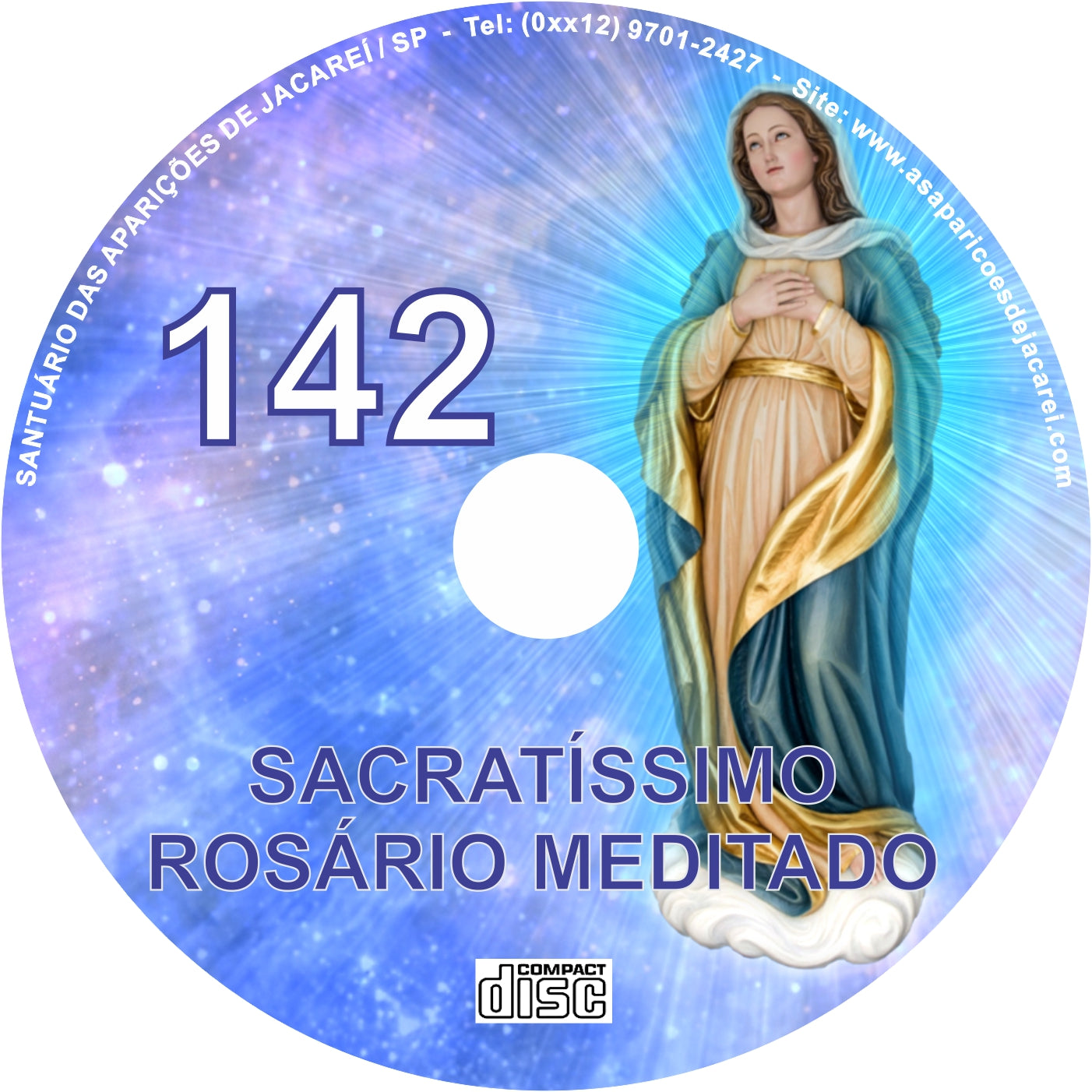 CD Rosário Meditado 142 CD Rosário Meditado 142